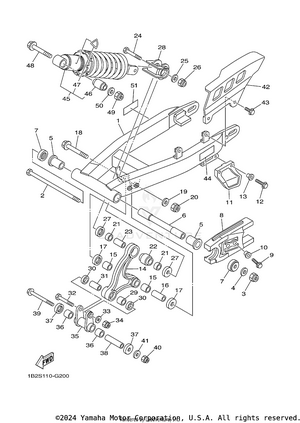 Rear Arm Suspension Ey Schematic