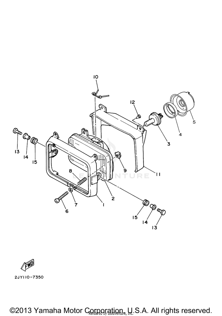 Headlight Schematic