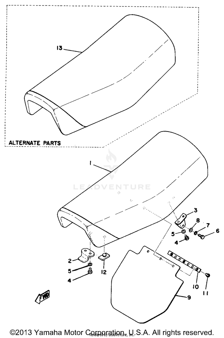 Seat Schematic