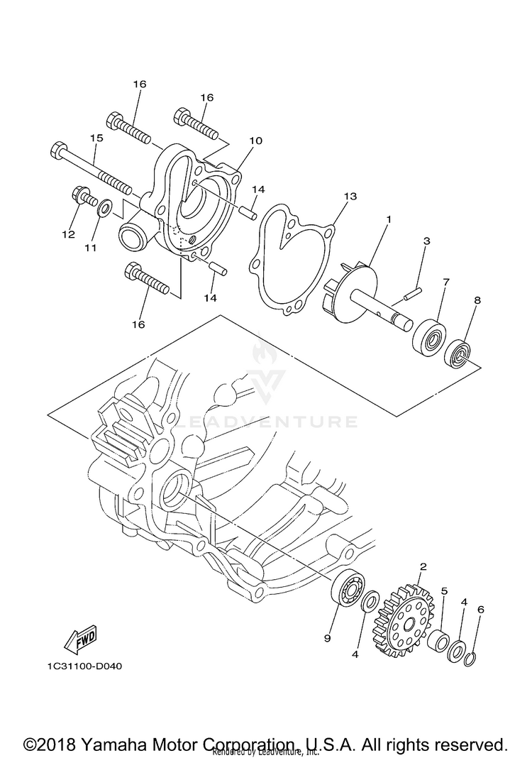 Water Pump Schematic
