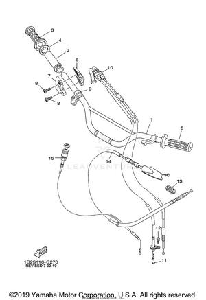 Steering Handle Cable Schematic