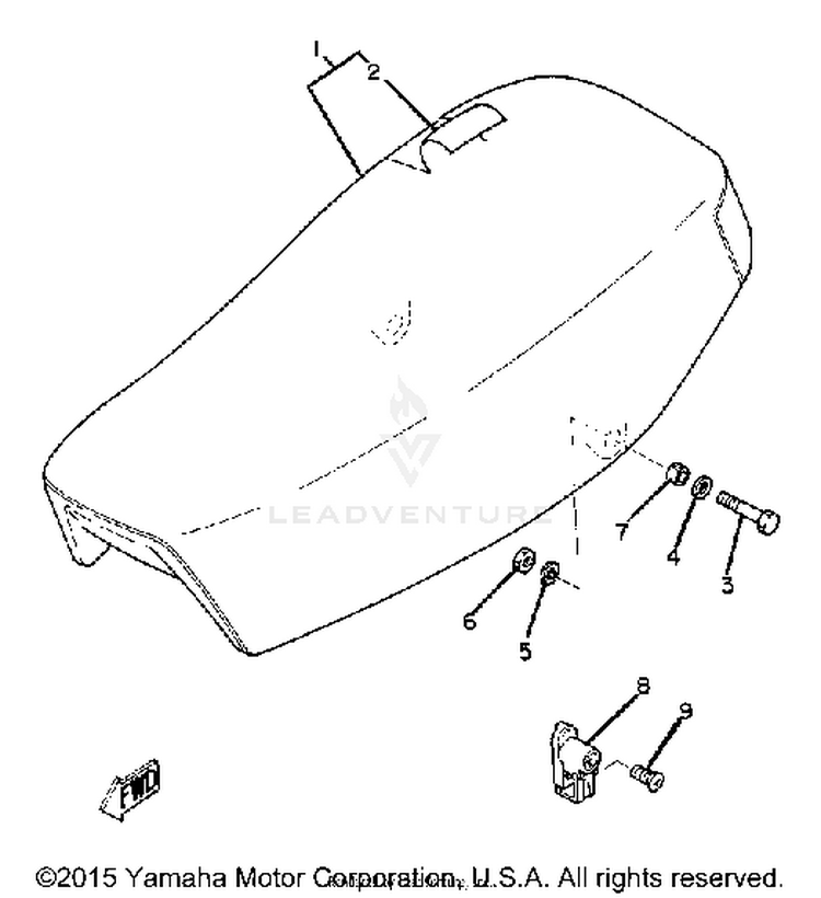 Seat XT250H - 1981 Schematic