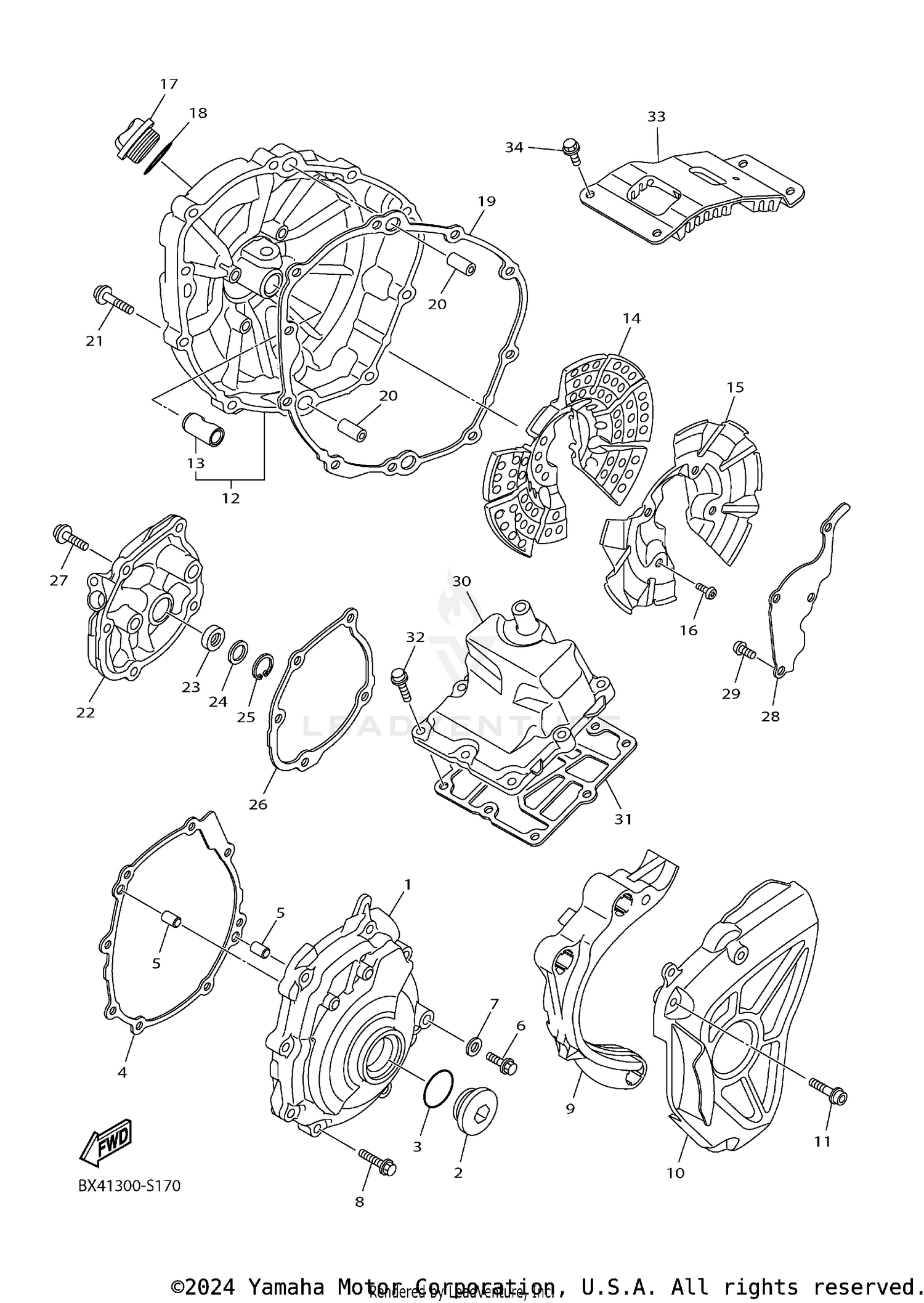 CRANKCASE COVER 1