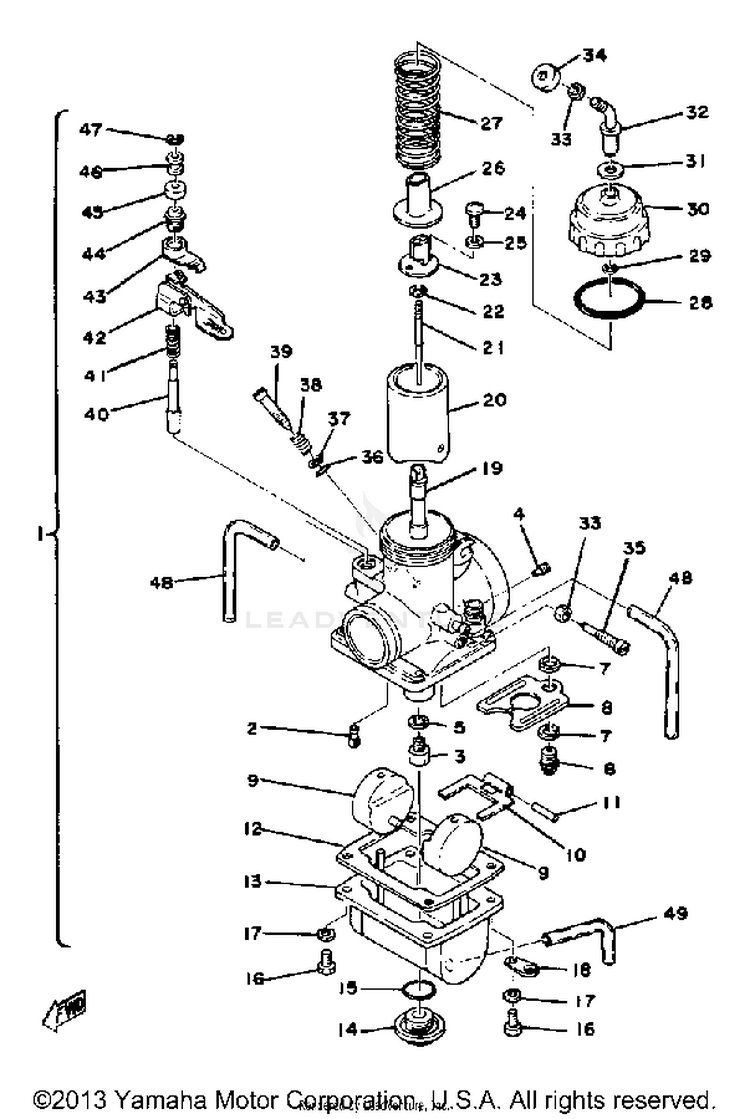 Carburetor Yz125d Schematic