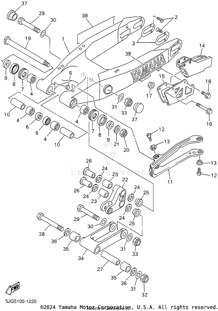 Rear Arm Schematic
