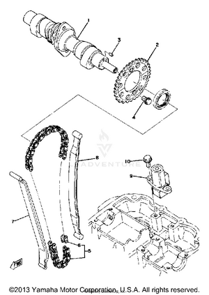 Camshaft Chain Schematic