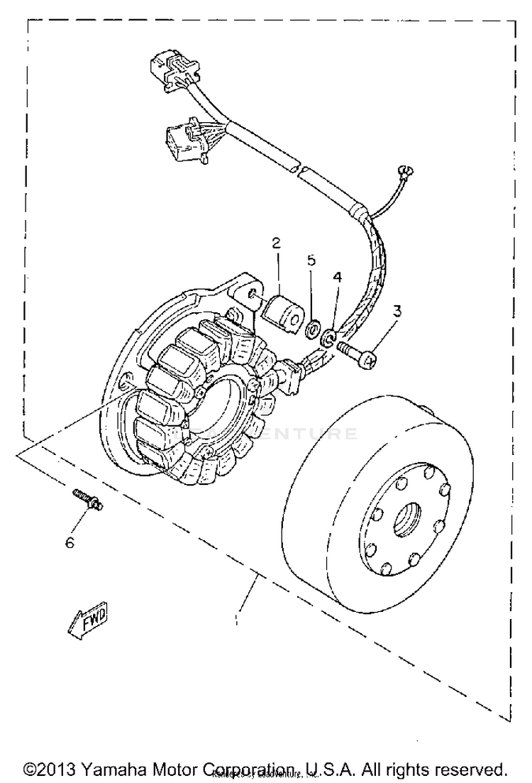 C - D - I Magneto Schematic