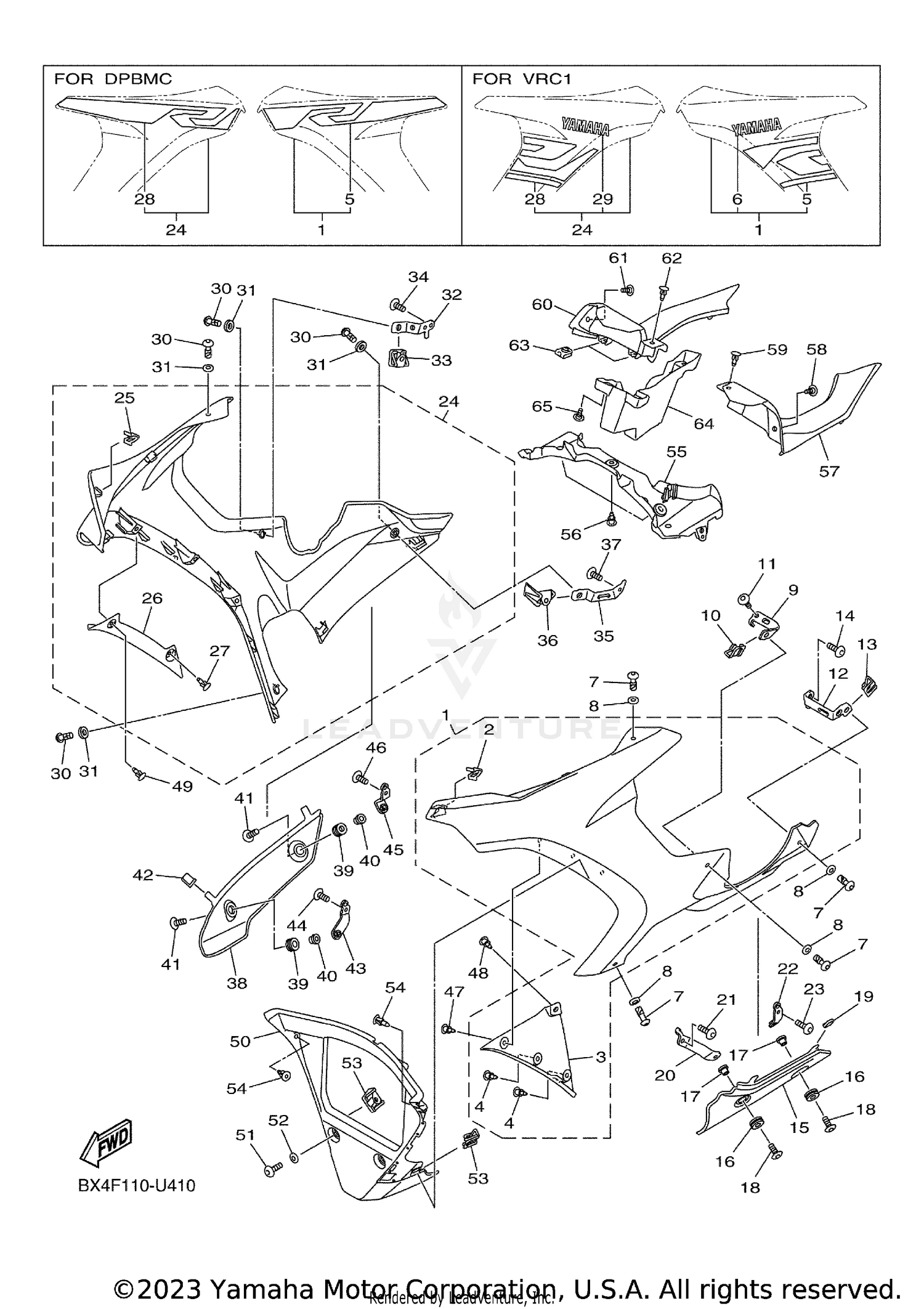 Assembly diagram