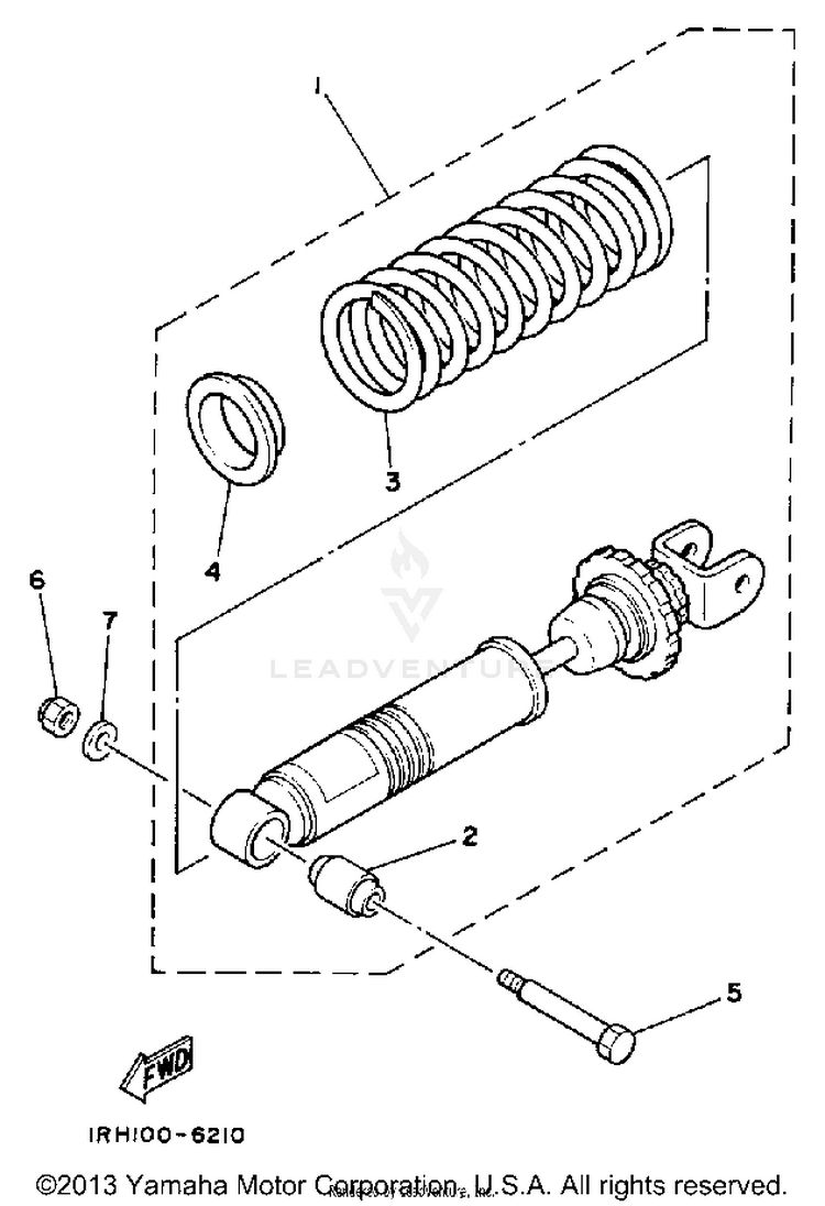 Rear Shocks Schematic