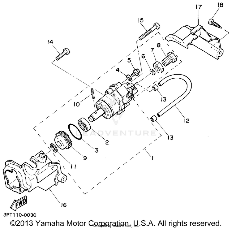 Oil Pump Schematic