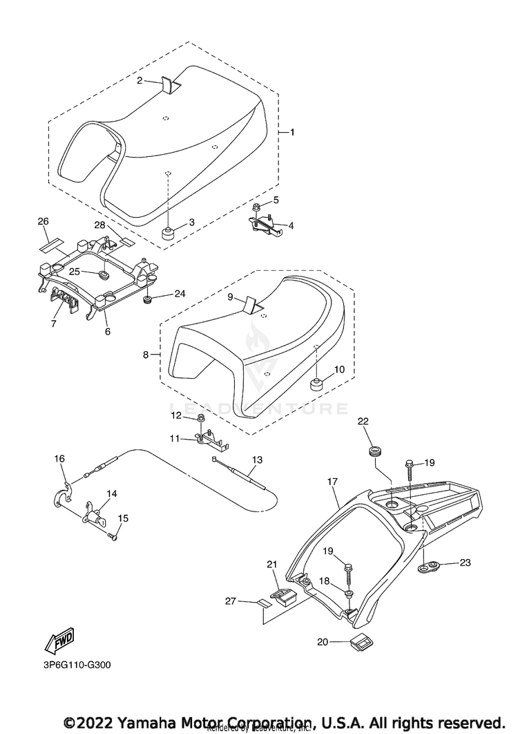 Seat Schematic
