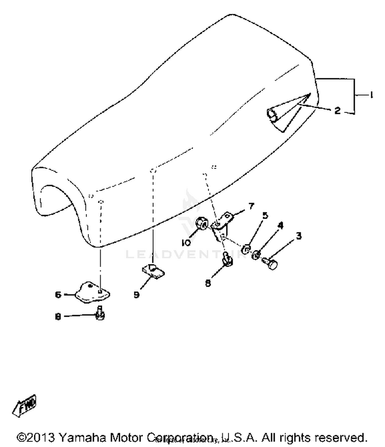 Seat Yz125d Schematic