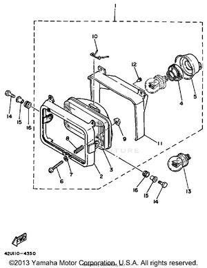 Headlight Schematic
