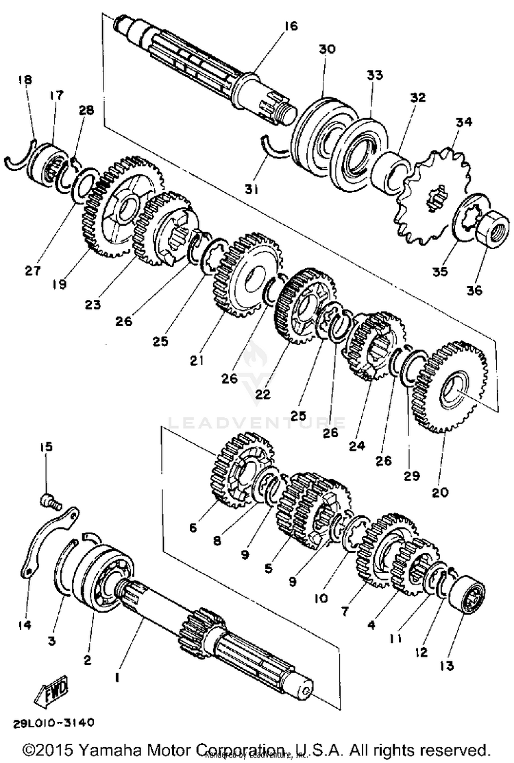 Transmission Schematic