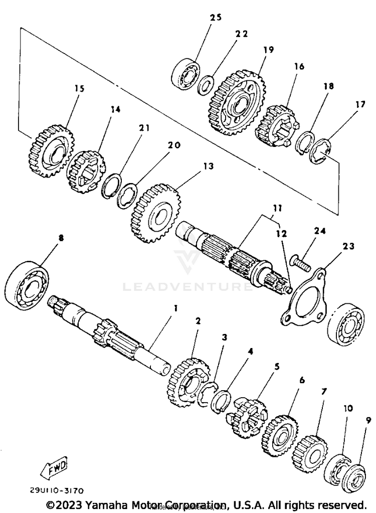 Transmission Schematic