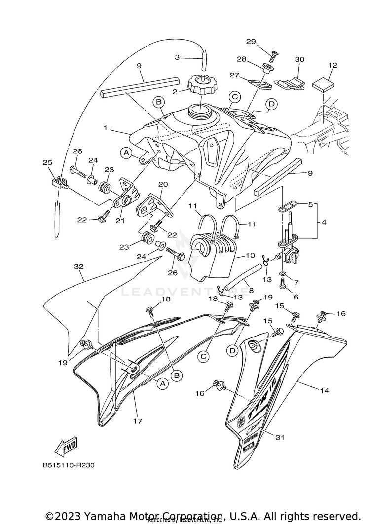 Fuel Tank Schematic