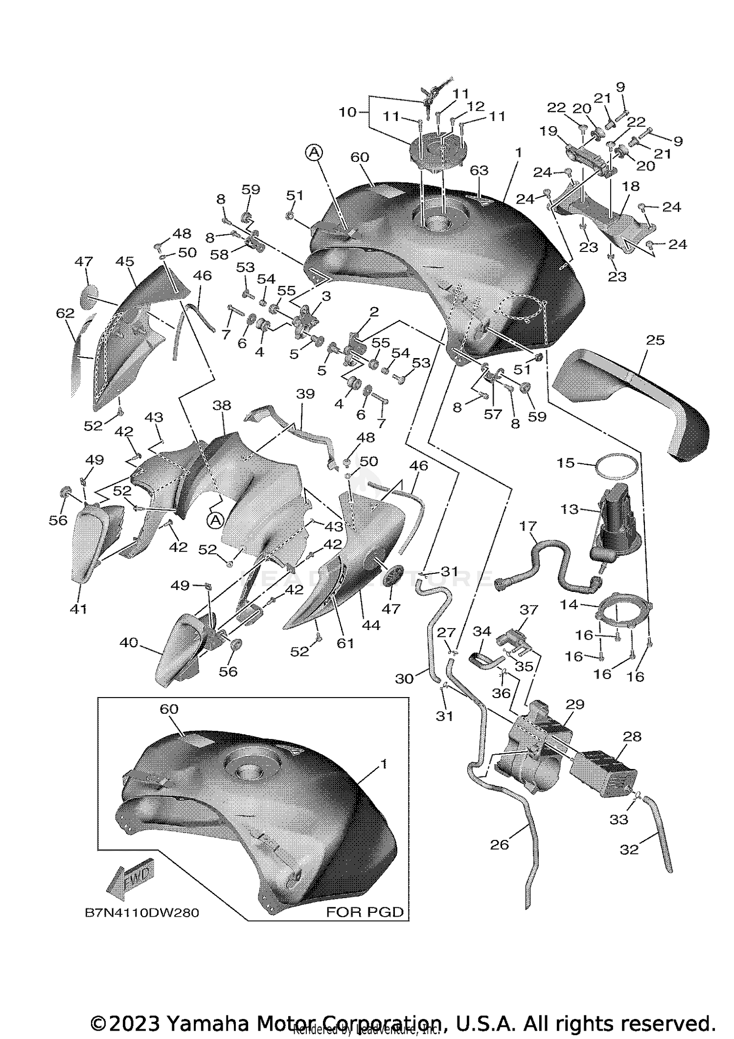 Assembly diagram