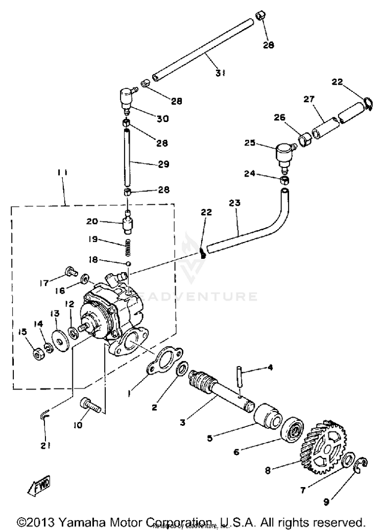 Oil Pump Schematic