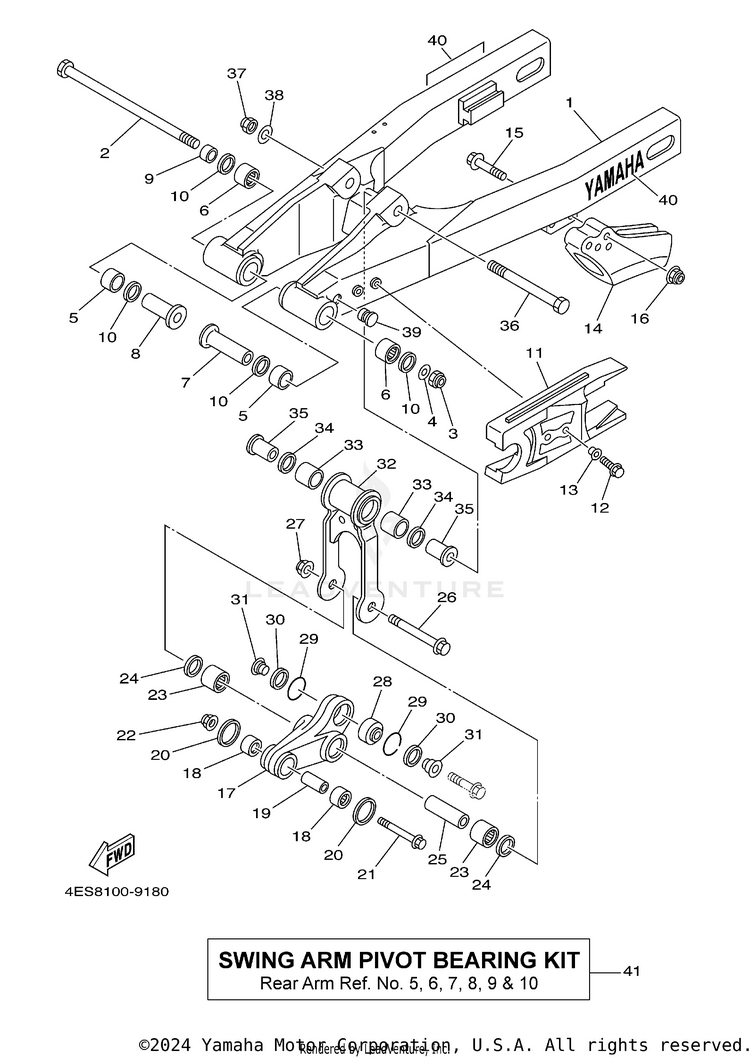 Rear Arm Schematic