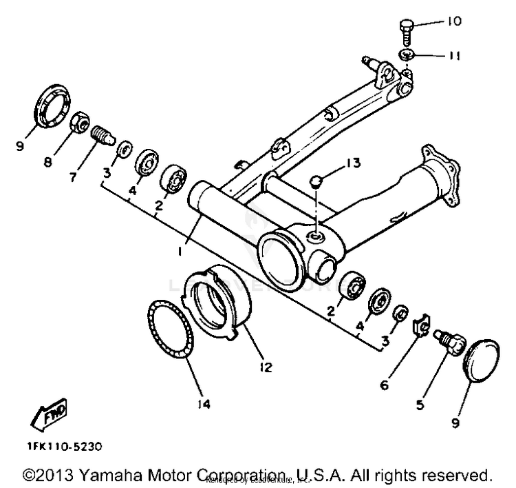 Swing Arm Schematic