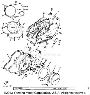 Crankcase Cover Schematic