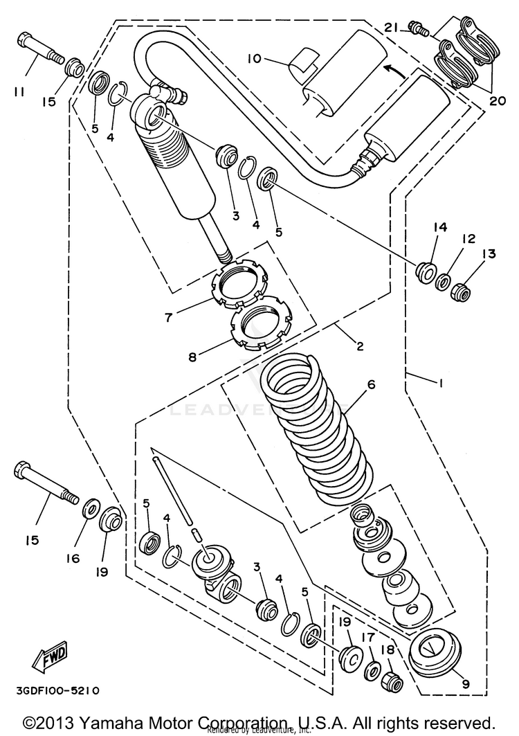 Rear Suspension Schematic