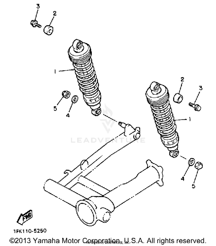 Rear Shocks Schematic