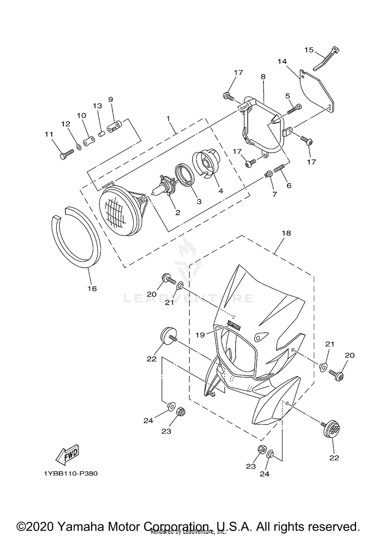 Headlight Schematic