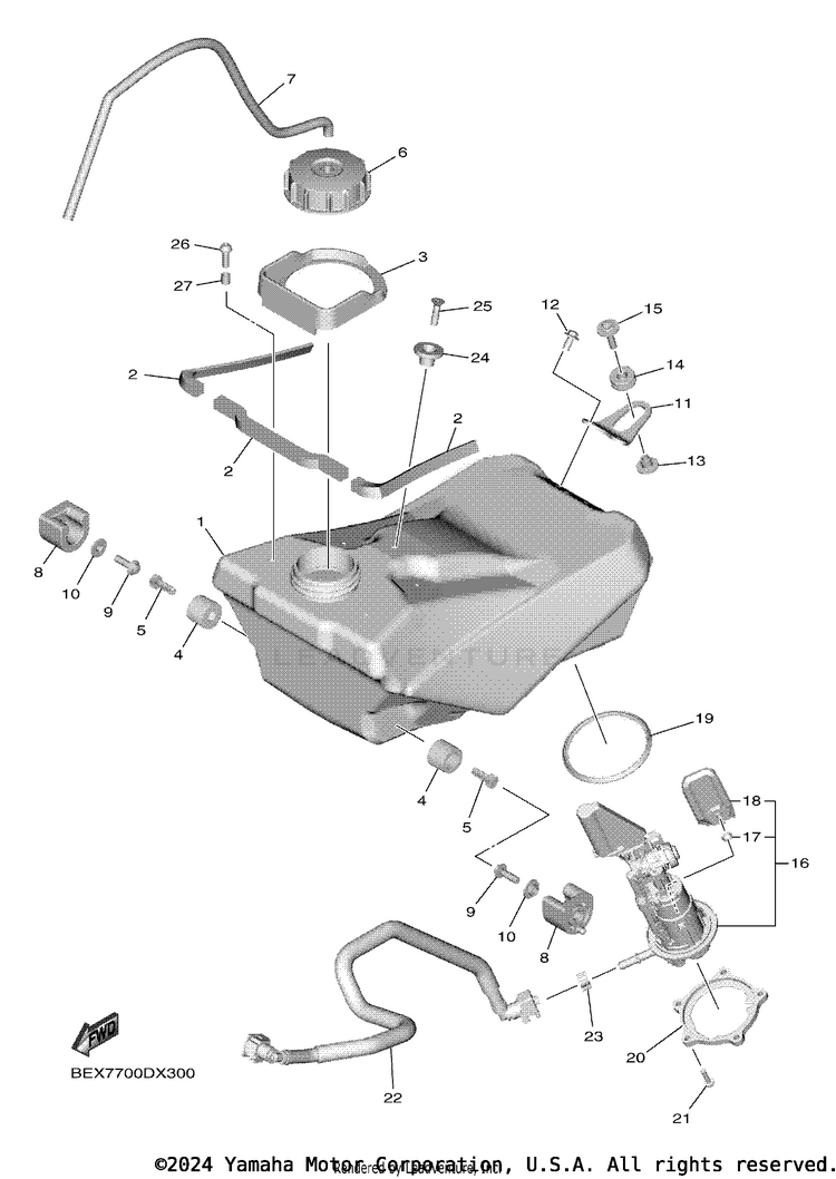 Fuel Tank Schematic
