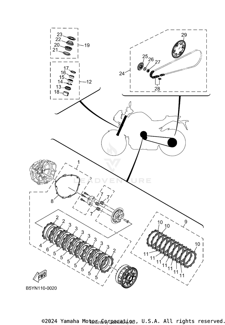 2 Maintenance Parts Kit Schematic