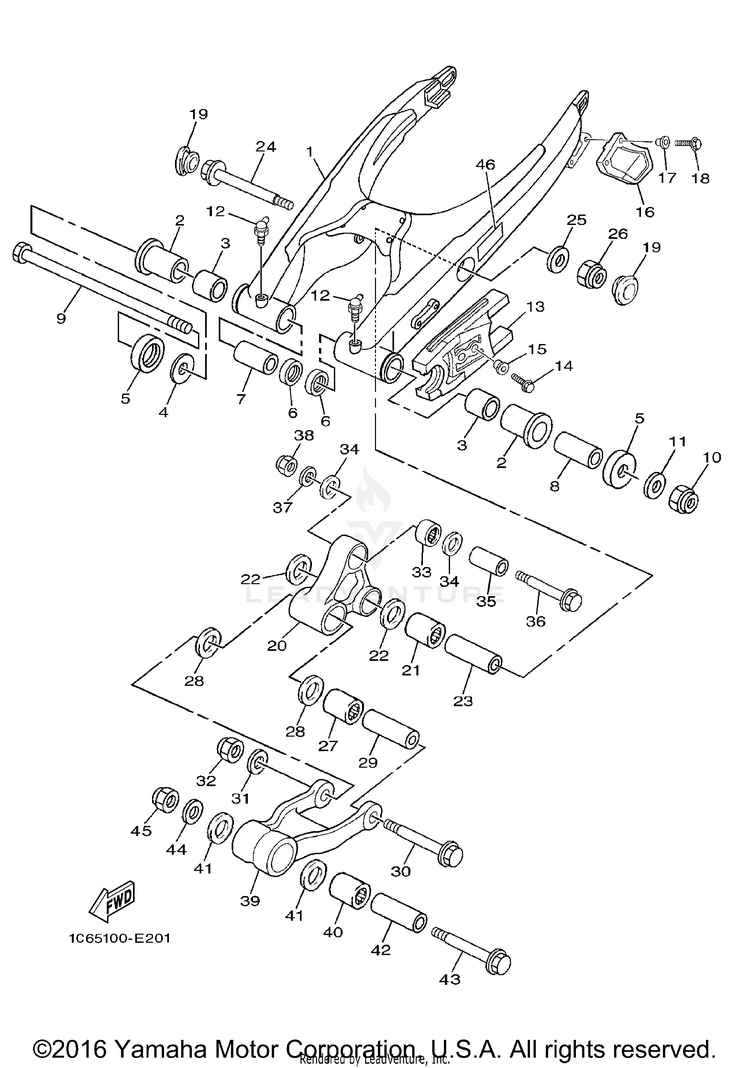 Rear Arm Schematic