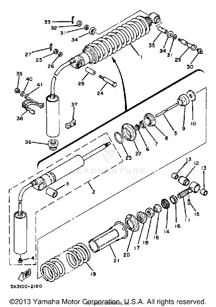 Rear Suspension Schematic