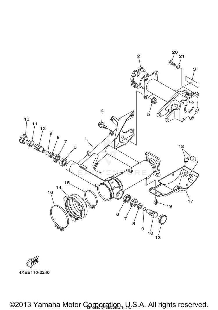 Rear Arm Schematic