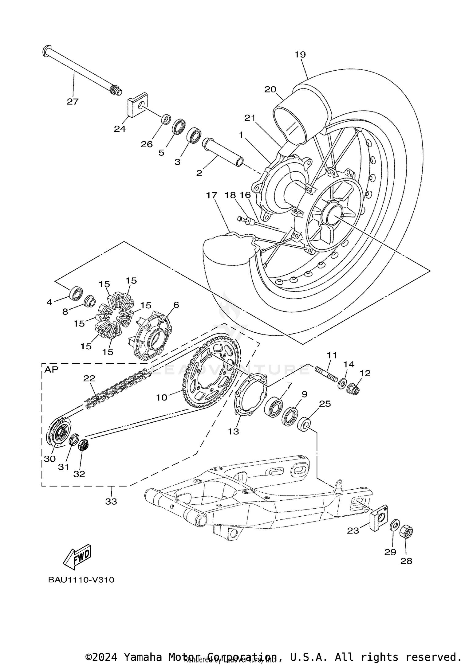 REAR WHEEL