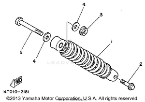 Swing Arm - Rear Suspension Schematic