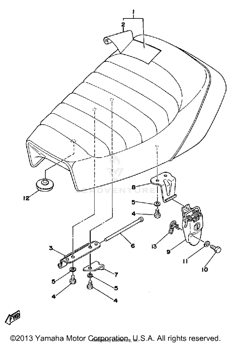 Seat GTMXF - 1979 Schematic