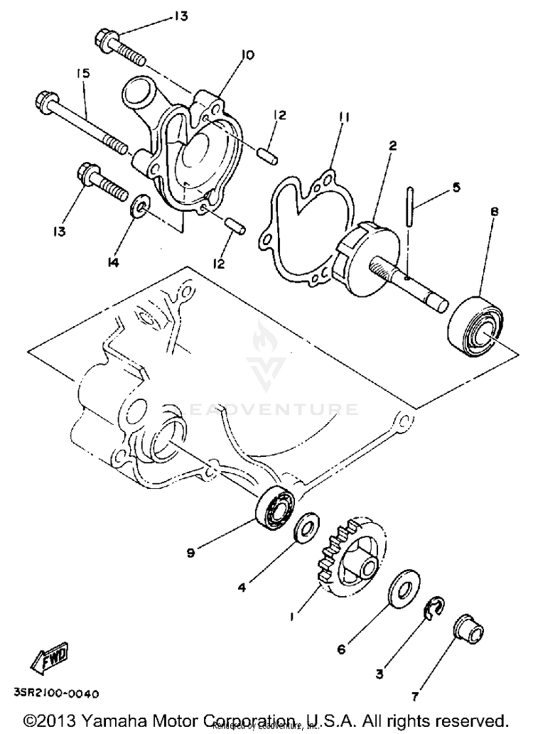 Water Pump Schematic