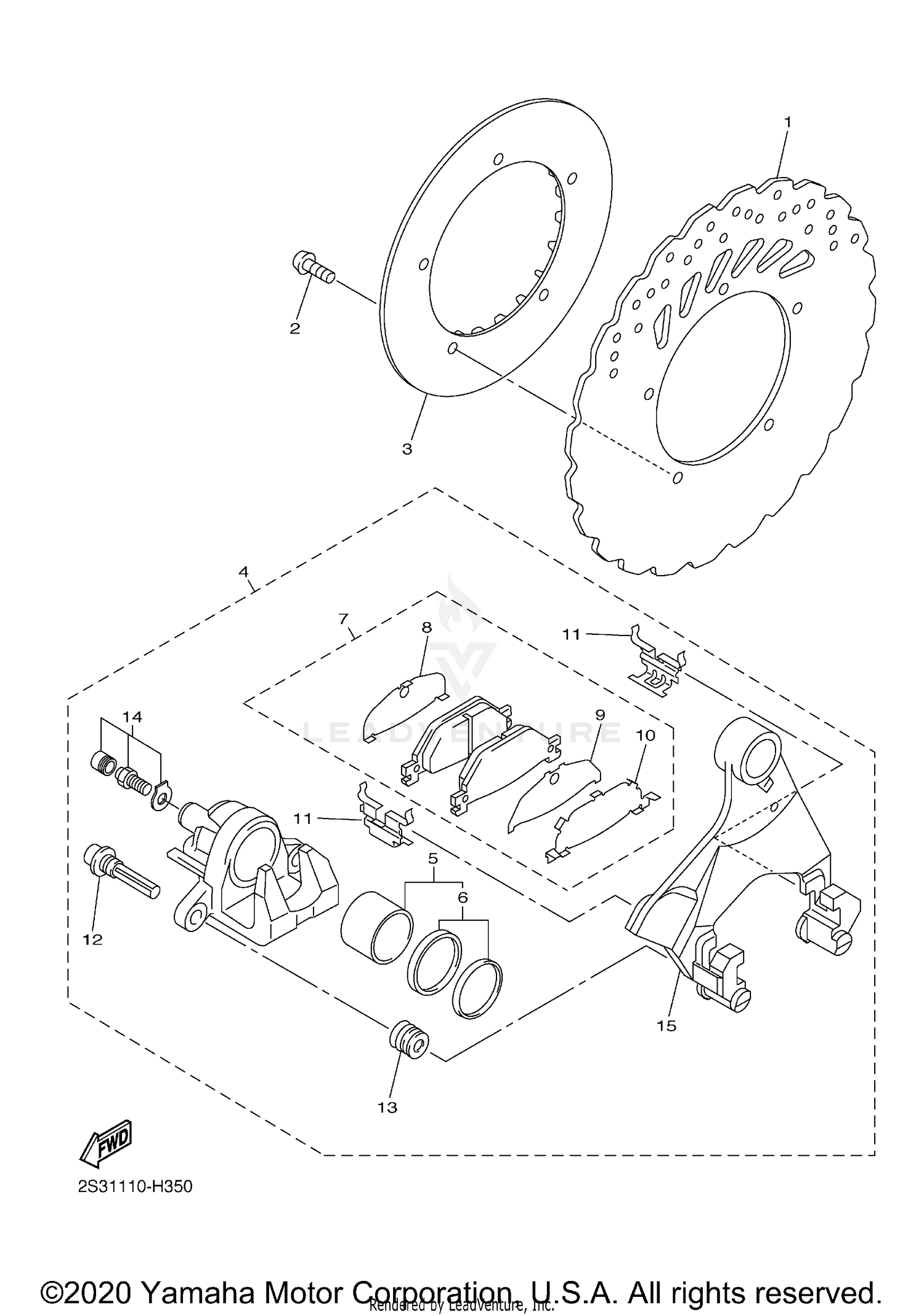 REAR BRAKE