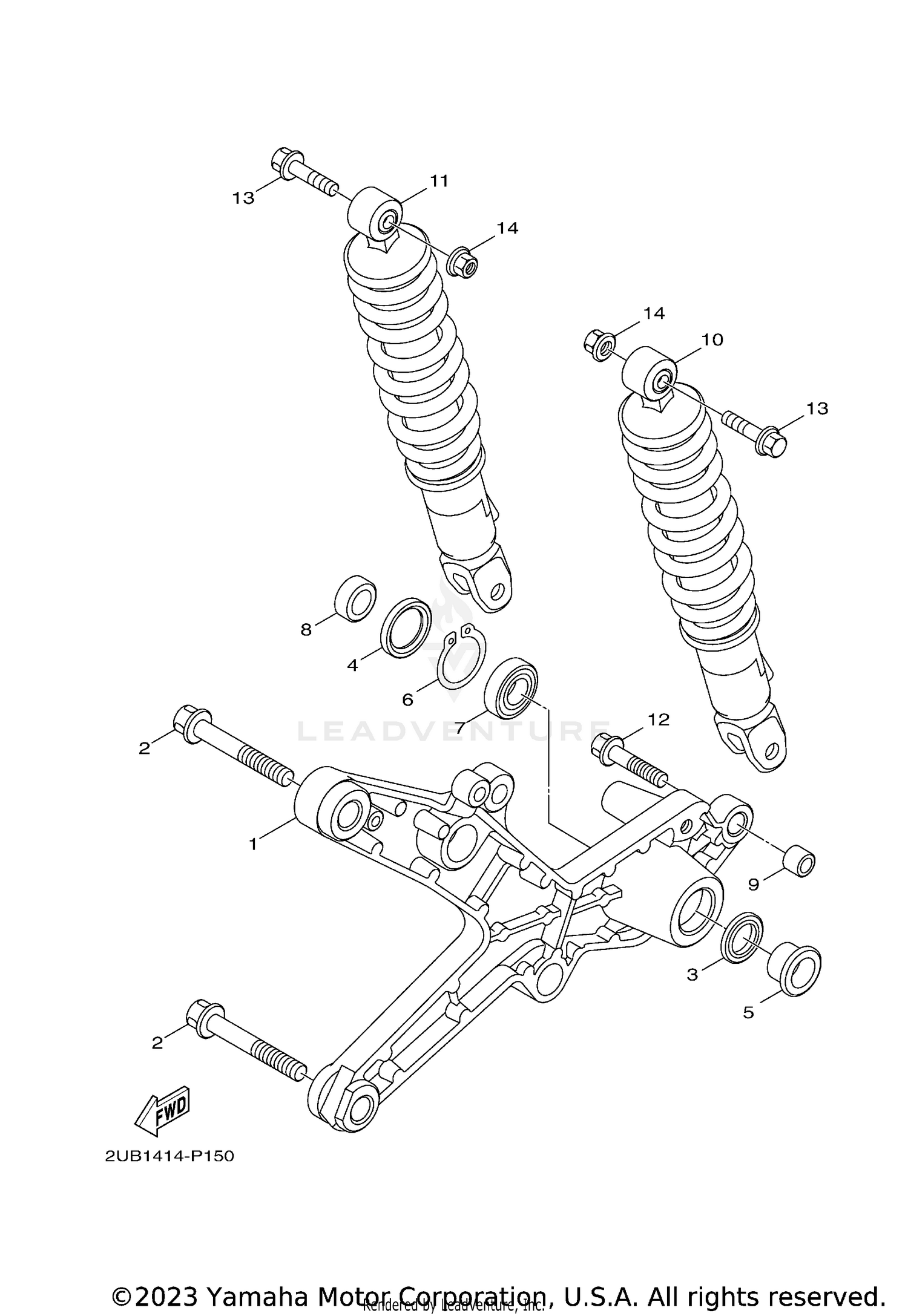 REAR ARM SUSPENSION