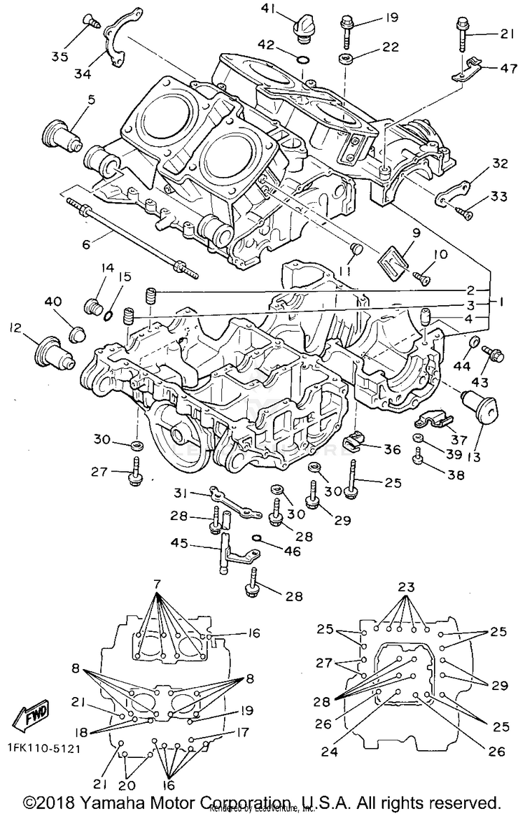 Crankcase Schematic