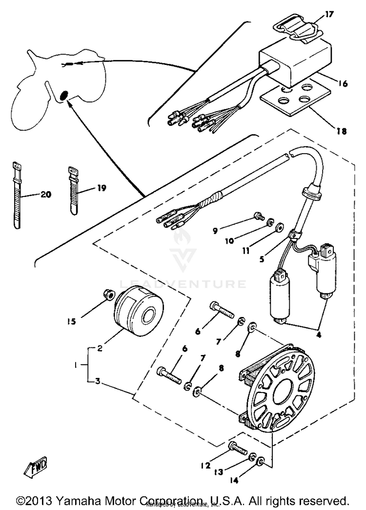 C - D - I - Magneto Schematic