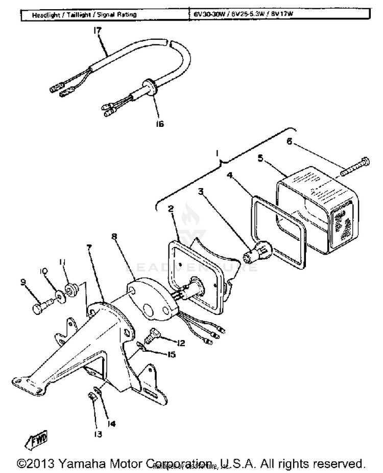 Taillight Gt80g Schematic
