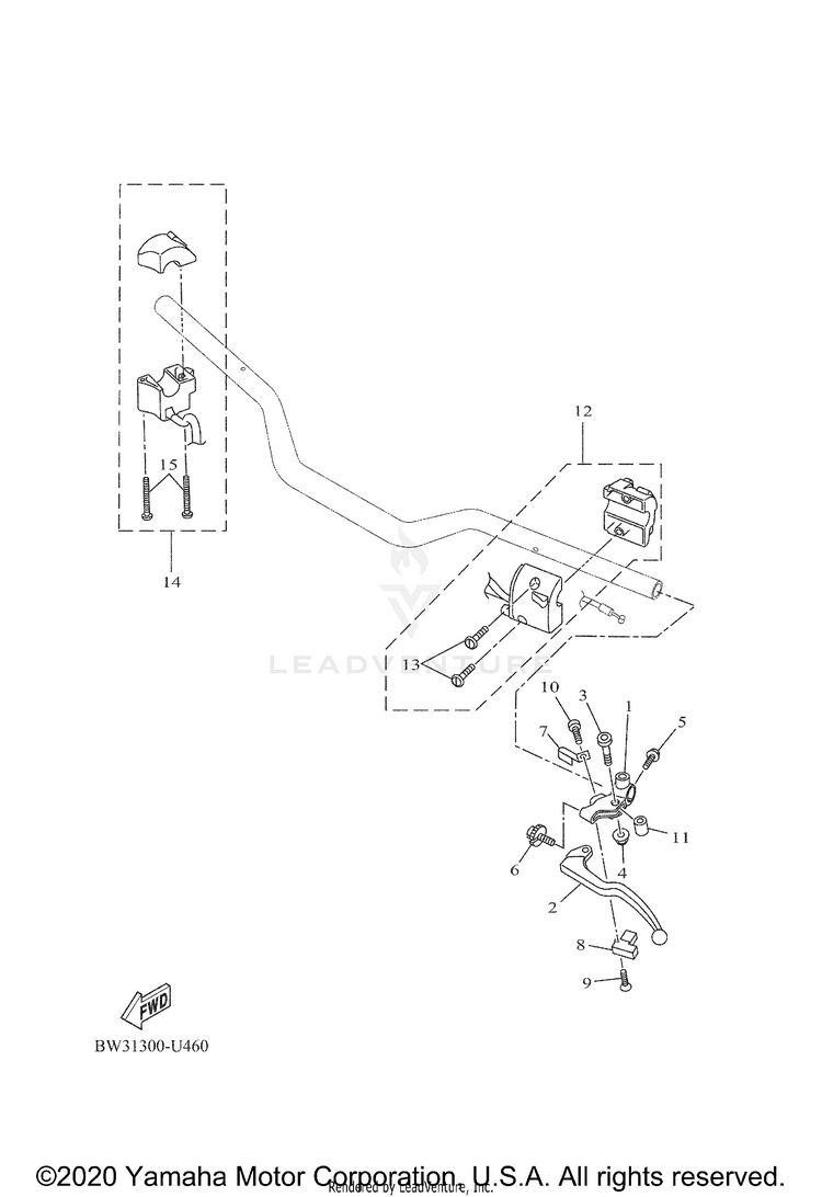 Handle Switch Lever Schematic