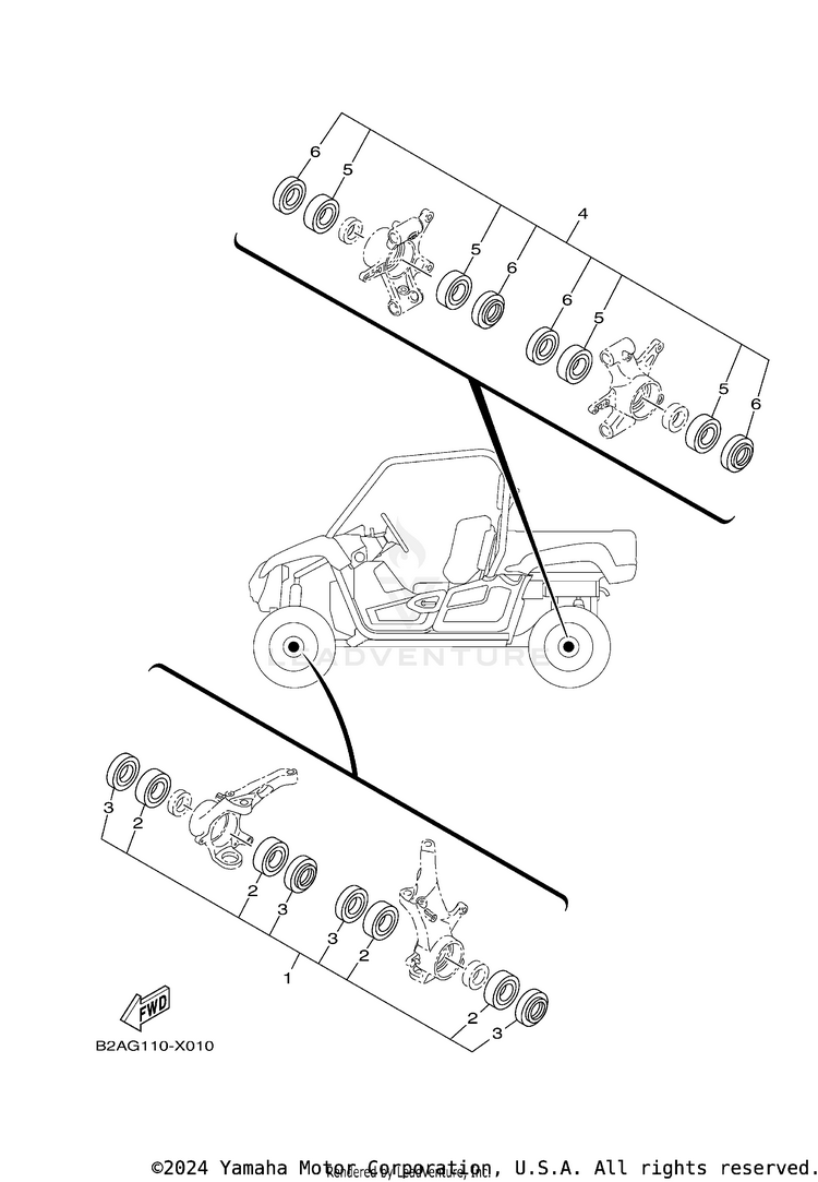 2 Maintenance Parts Kit Schematic