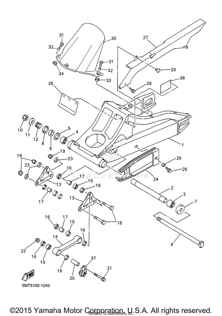 Rear Arm Schematic