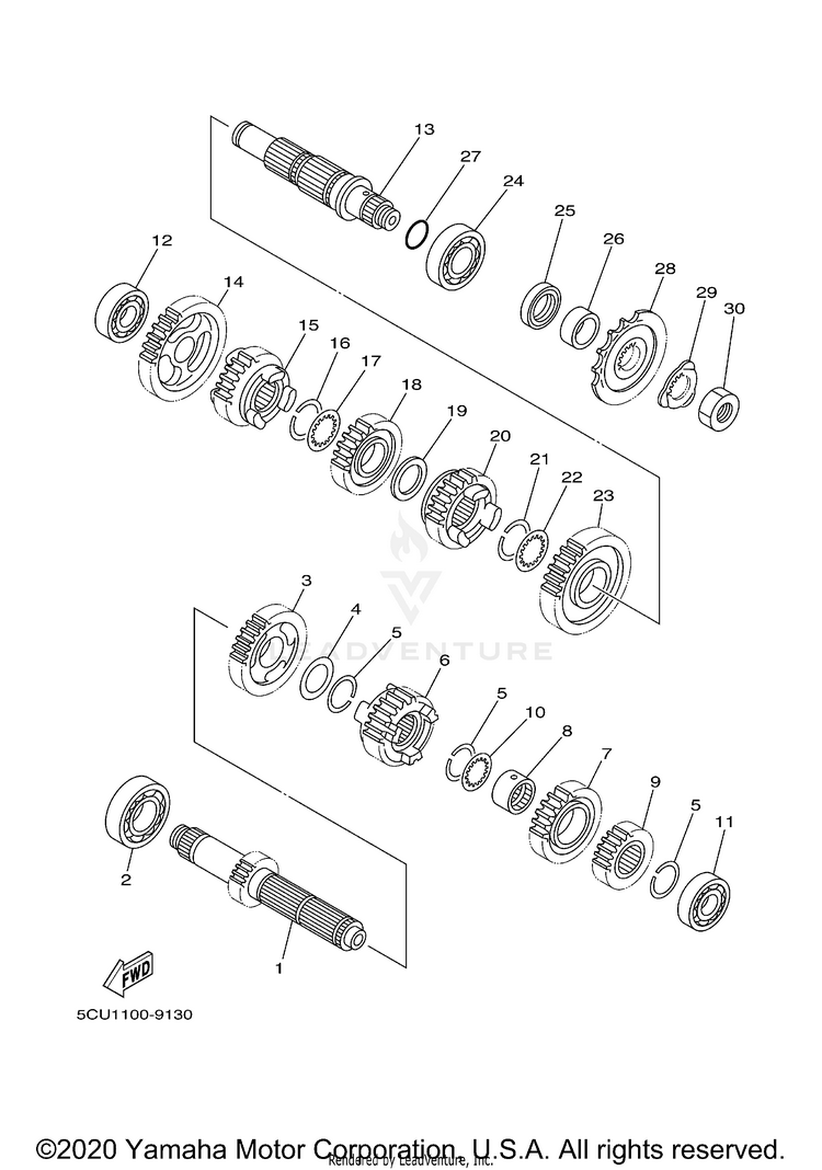 Transmission Schematic