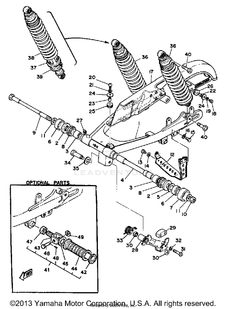 Rear Arm - Suspension Schematic