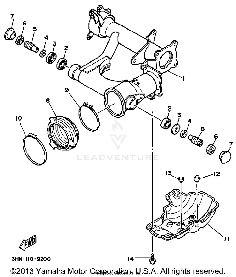 Swiing Arm Schematic