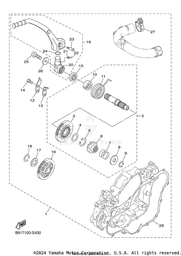 Parts Option Kick Starter Schematic
