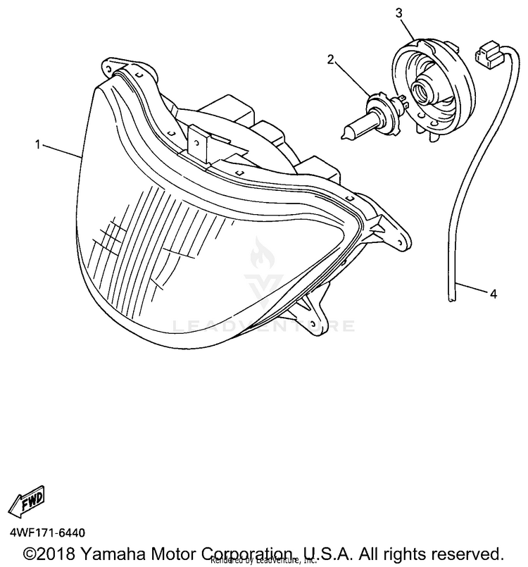 Headlight Schematic